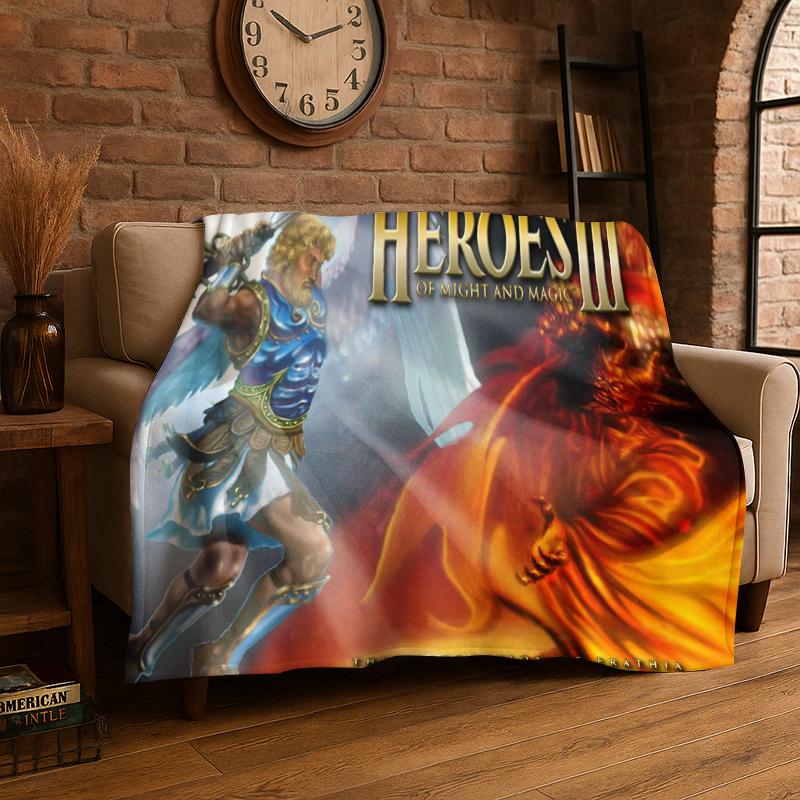 Retro Heroes of Might and Magic Map Game Flannel Blanket Soft Warm Throw Blanket for Bedroom Living Room Bed Travel Picnic 75x90cm
Retro Heroes of Might and Magic Map Game Flannel Blanket Soft Warm Throw Blanket for Bedroom Living Room Bed Travel Picnic 75x90cm