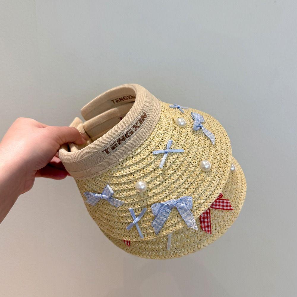 Empty Top Large Brim Sun Visor Cap Bowknot Empty Top Baseball Cap Cute Kids Summer Straw Hat Beach зелений
Empty Top Large Brim Sun Visor Cap Bowknot Empty Top Baseball Cap Cute Kids Summer Straw Hat Beach зелений