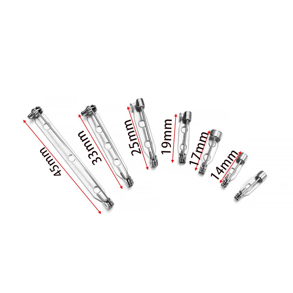 20Pcs/Lot 14-35mm Stainless Steel Safety Pins Brooch Clip Base Pins Brooch Settings Blank Base for DIY Jewelry Making Supplies 14mm
20Pcs/Lot 14-35mm Stainless Steel Safety Pins Brooch Clip Base Pins Brooch Settings Blank Base for DIY Jewelry Making Supplies 14mm