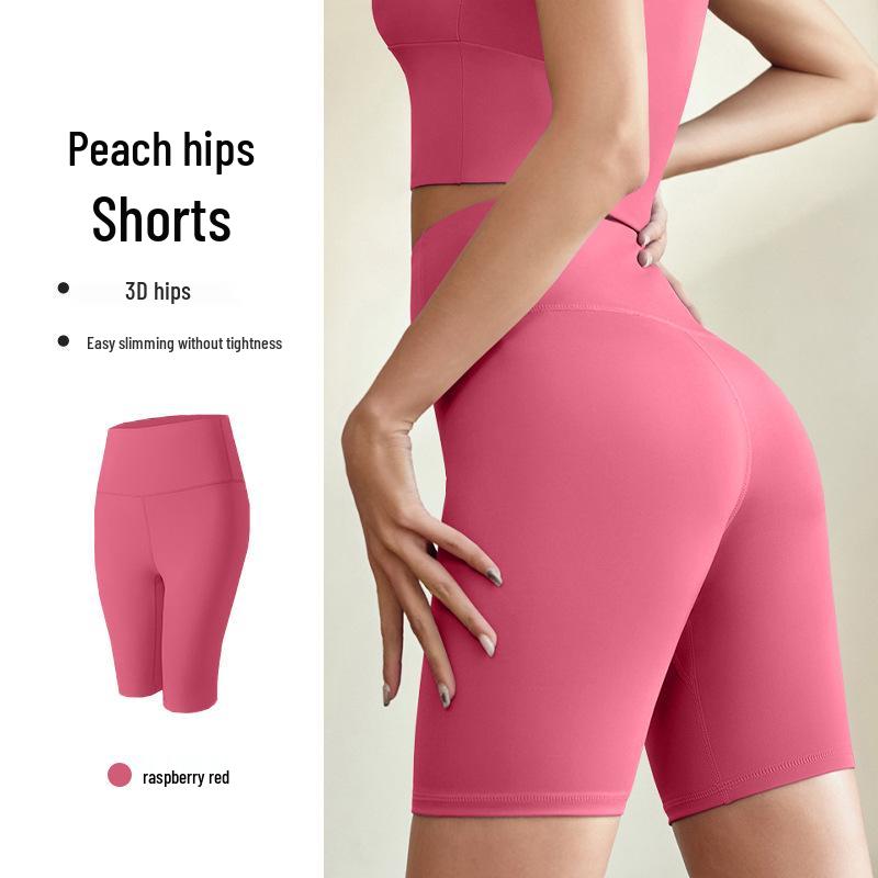 Peach Hip-Lifting High-Waist Yoga Shorts for Women Large
Peach Hip-Lifting High-Waist Yoga Shorts for Women Large