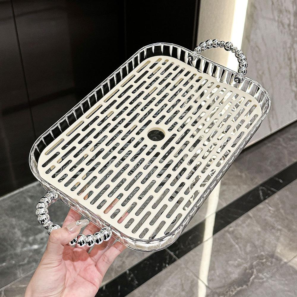 Efficient Draining Double Dish Drying Rack Multipurpose Storage Sink Dish Drainer Suitable for Tea Cannot drain water прозорий
Efficient Draining Double Dish Drying Rack Multipurpose Storage Sink Dish Drainer Suitable for Tea Cannot drain water прозорий