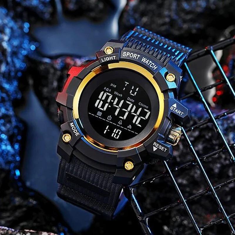 Sports Digital Watch Men s Sports Watches LED Alarm Clock Waterproof Electronic Wristwatch Military clock for man Kids Gift золотой
Sports Digital Watch Men s Sports Watches LED Alarm Clock Waterproof Electronic Wristwatch Military clock for man Kids Gift золотой