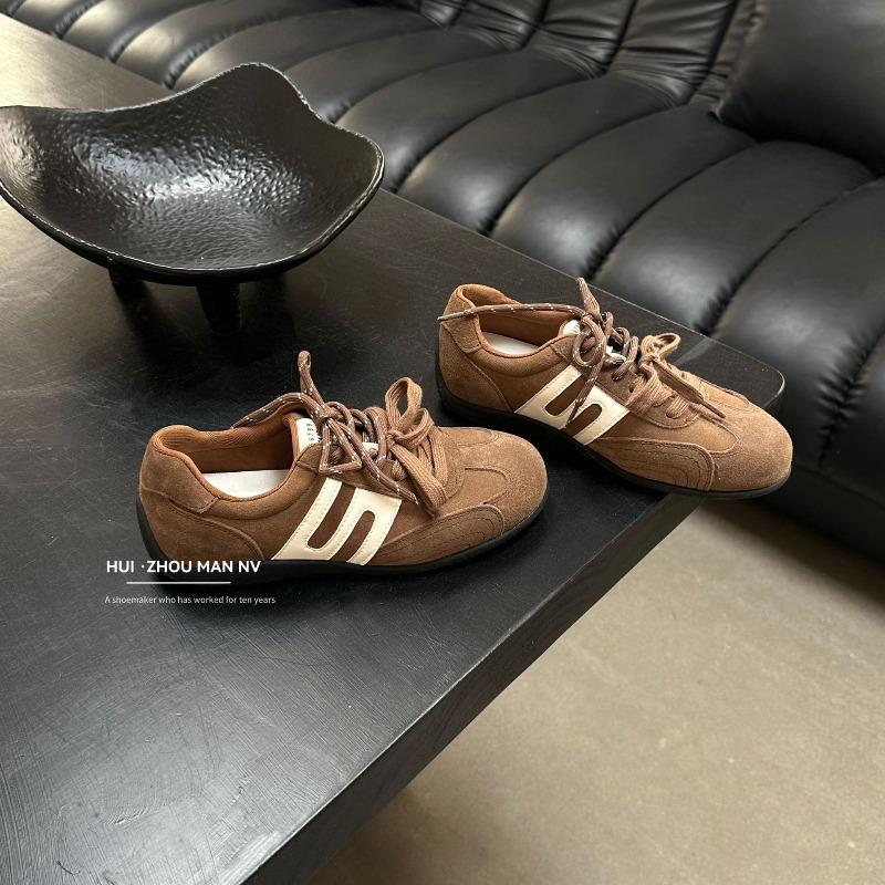 Cowhide version~ retro leather casual sports shoes formula racing shoes women s versatile pair of shoelaces mesh surface 40
Cowhide version~ retro leather casual sports shoes formula racing shoes women s versatile pair of shoelaces mesh surface 40