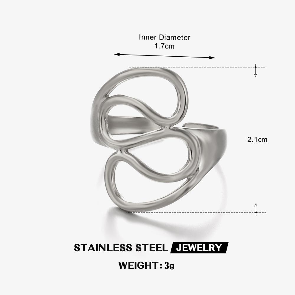 Vintage Line Ring Niche Designer Zircon For Woman Versatile Gold-Plated Stainless Steel Open Rings Prom Accessories Gift resizable
Vintage Line Ring Niche Designer Zircon For Woman Versatile Gold-Plated Stainless Steel Open Rings Prom Accessories Gift resizable