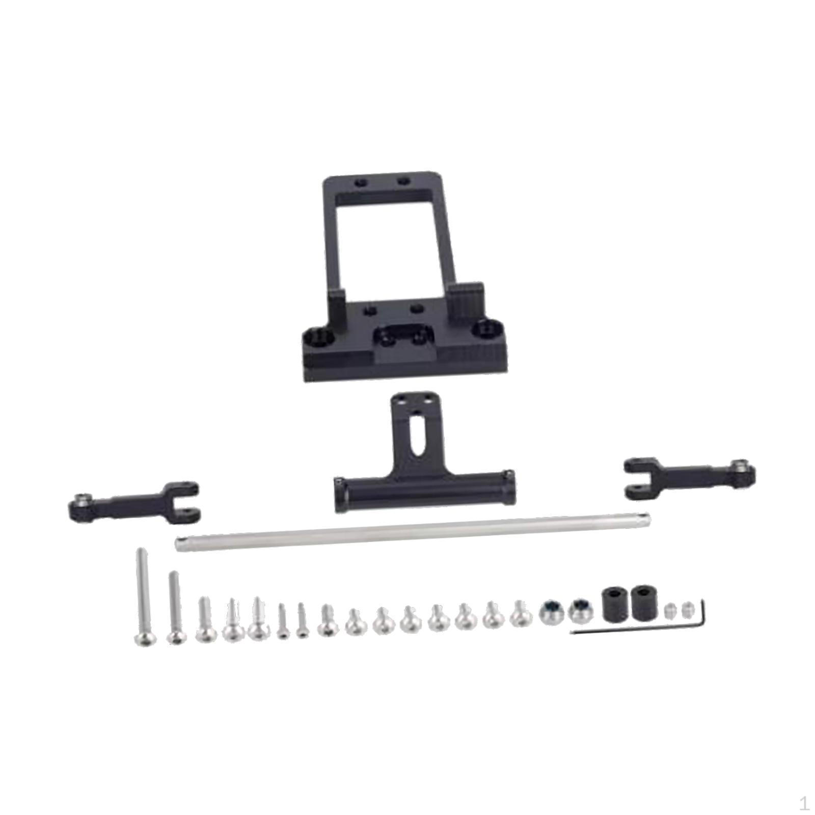 Aluminum Alloy Bta Servo Mount Scale Hydraulic Steering Link Kit RC Crawler Car Upgrade Portal Black
Aluminum Alloy Bta Servo Mount Scale Hydraulic Steering Link Kit RC Crawler Car Upgrade Portal Black