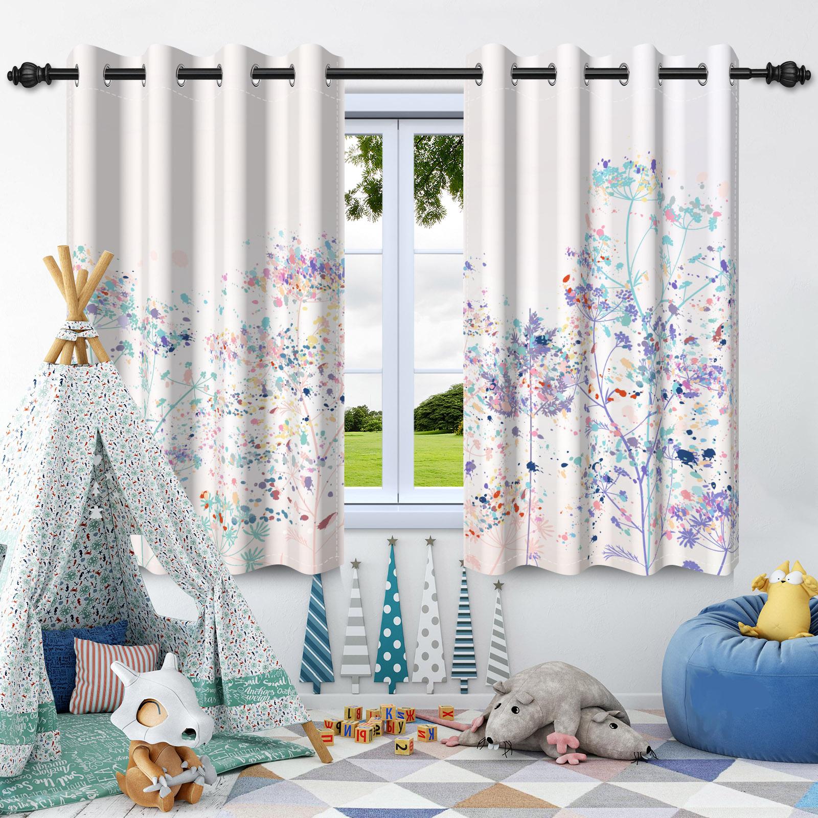 2pcs Flowers Plants Leaf Blackout Curtain Home Bedroom Living Room Darkening Thermal Insulated Apartment Grommet Window Curtain 50x120cm 2pcs
2pcs Flowers Plants Leaf Blackout Curtain Home Bedroom Living Room Darkening Thermal Insulated Apartment Grommet Window Curtain 50x120cm 2pcs