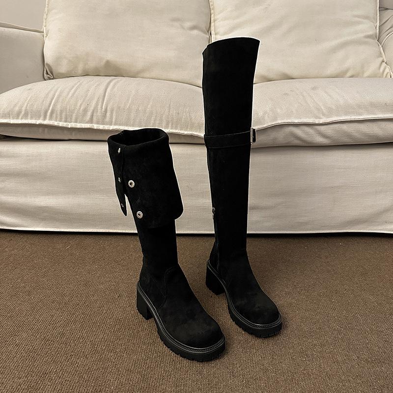 Сложите два колена эластичные сапоги женские 2024 новые замшевые модные темпераментные рыцарские сапоги толстый каблук модные сапоги 40
Сложите два колена эластичные сапоги женские 2024 новые замшевые модные темпераментные рыцарские сапоги толстый каблук модные сапоги 40