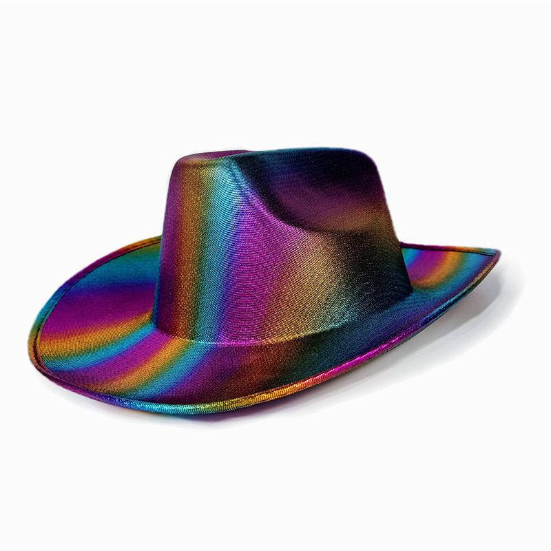 Colorful Cowboy Rainbow Hat Party Accessory For Halloween And Events Celebration Rainbow Gold Hat
Colorful Cowboy Rainbow Hat Party Accessory For Halloween And Events Celebration Rainbow Gold Hat