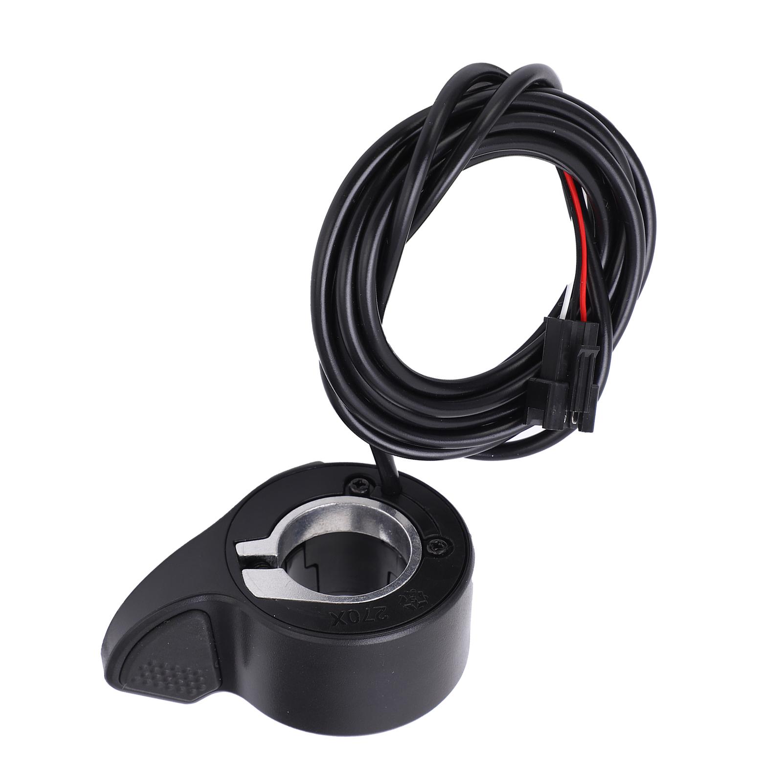 Thumb Throttle Adjustable Waterproof Ergonomic E Bike Speed Controller for 22mm Handle Diameter Electric Bicycle
Thumb Throttle Adjustable Waterproof Ergonomic E Bike Speed Controller for 22mm Handle Diameter Electric Bicycle