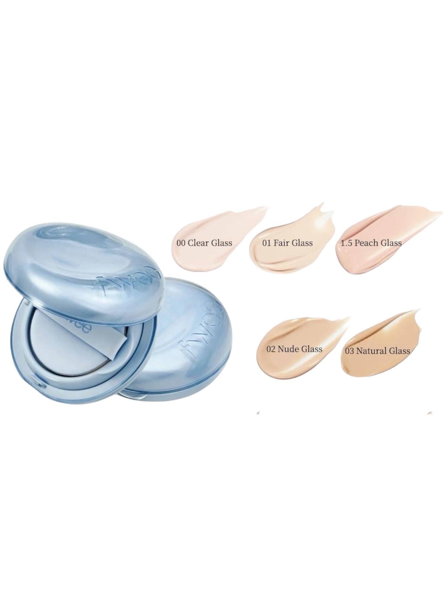 fwee Cushion Foundation Cushion Glass Glass 01 Fair SPF50+ PA+++ (Cushion Glass, 13g)
fwee Cushion Foundation Cushion Glass Glass 01 Fair SPF50+ PA+++ (Cushion Glass, 13g)