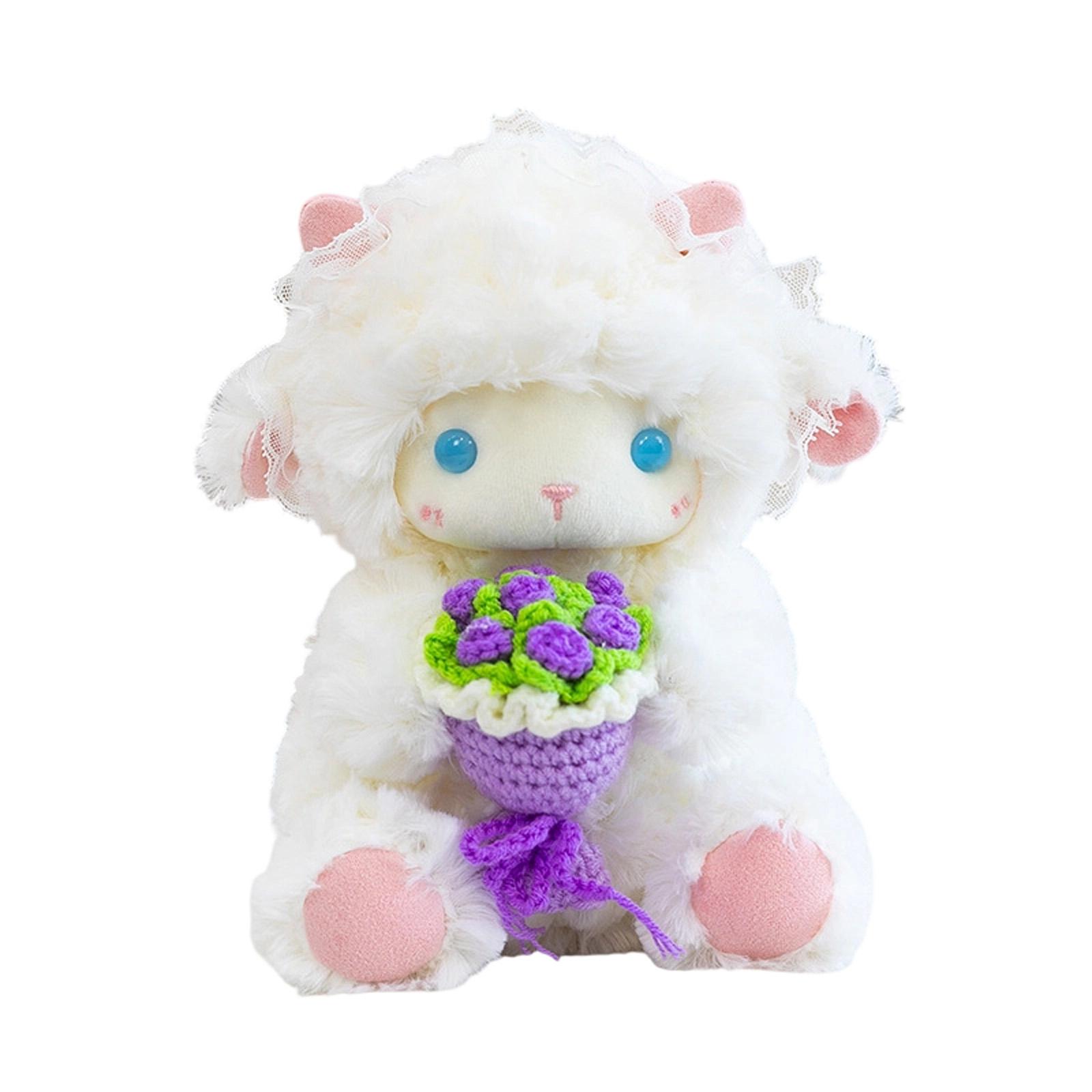 Cute Sheep Plush Toy Series, Soft Stuffed Lamb With Flower Bouquet & Cloak, Creative Gift For All Occasions One Size
Cute Sheep Plush Toy Series, Soft Stuffed Lamb With Flower Bouquet & Cloak, Creative Gift For All Occasions One Size
