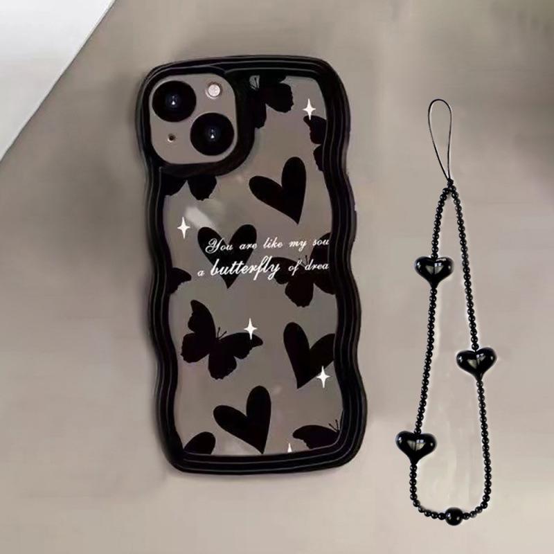 2026 Model S4257 Heart-shaped Phone Case with Butterfly Design iPhone 16 чёрный
2026 Model S4257 Heart-shaped Phone Case with Butterfly Design iPhone 16 чёрный