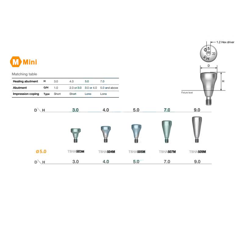 Dentium Osstem Mini Healing Screw Accessories Screw Tools Dental Material Dental Implant Replacement Tool A16
Dentium Osstem Mini Healing Screw Accessories Screw Tools Dental Material Dental Implant Replacement Tool A16