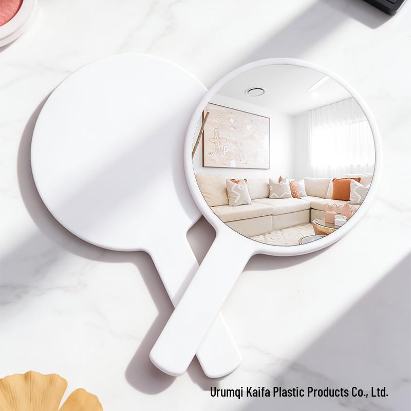 Round HD Handheld Makeup Mirror with Printed Logo - Portable Touch-up and Compact Mirror Handheld Round Mirror
Round HD Handheld Makeup Mirror with Printed Logo - Portable Touch-up and Compact Mirror Handheld Round Mirror