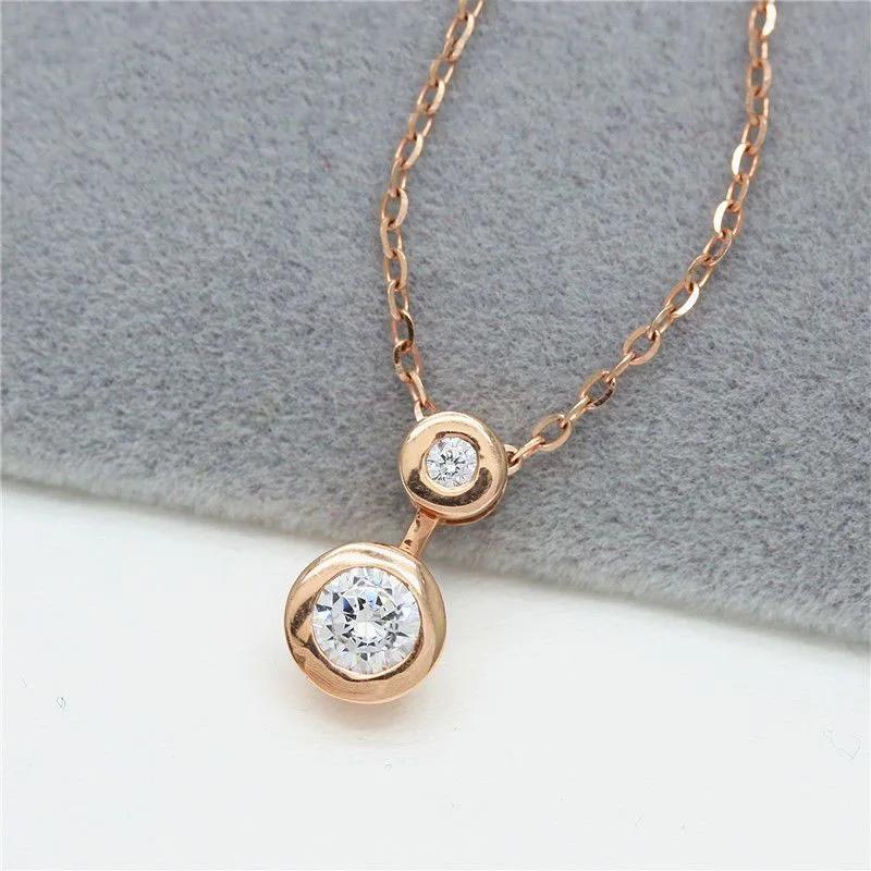 Классическая простая инкрустация двойной круглый кулон с цирконом для женщин, медь с покрытием розовым золотом, кулон, банкет, циркон, подарок 45cm
Классическая простая инкрустация двойной круглый кулон с цирконом для женщин, медь с покрытием розовым золотом, кулон, банкет, циркон, подарок 45cm