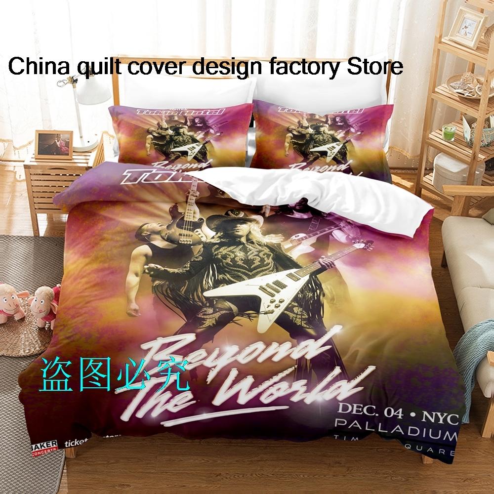 Tokio Hotel album Beding Set Single Twin Ful Quen King-Sized Dimensionsd Dimensions Bed Linen Set Adult People Kid Bedrom Duvetcover Sets parure de 100*200cm Single
Tokio Hotel album Beding Set Single Twin Ful Quen King-Sized Dimensionsd Dimensions Bed Linen Set Adult People Kid Bedrom Duvetcover Sets parure de 100*200cm Single