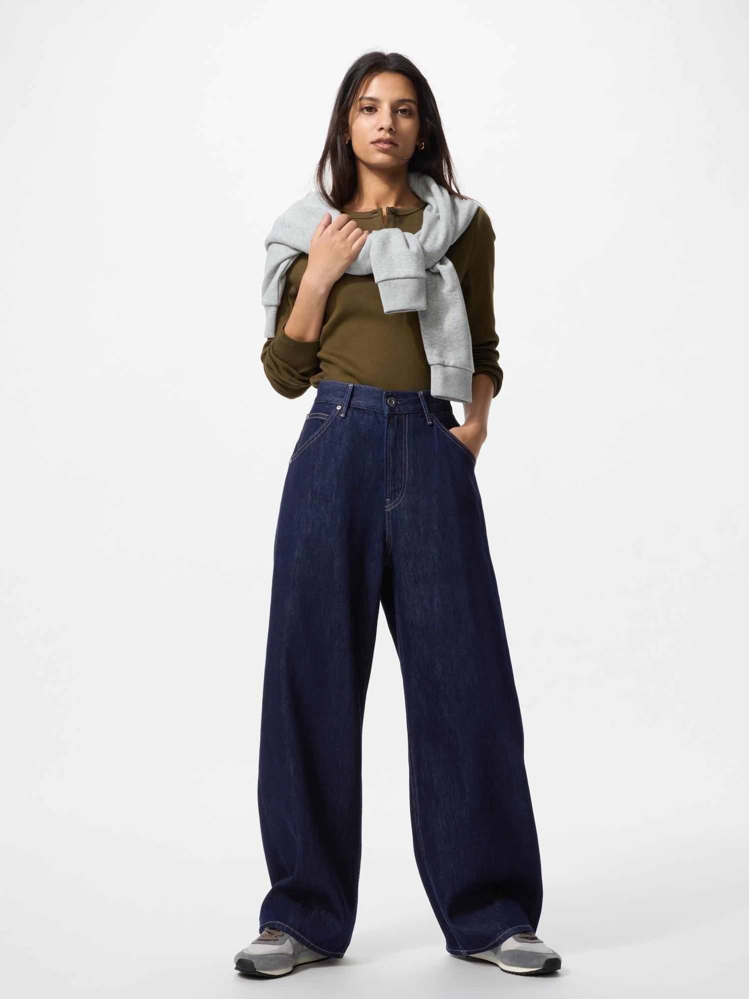 Джинсы Uniqlo Baggy Curve 69 NAVY/36
Джинсы Uniqlo Baggy Curve 69 NAVY/36