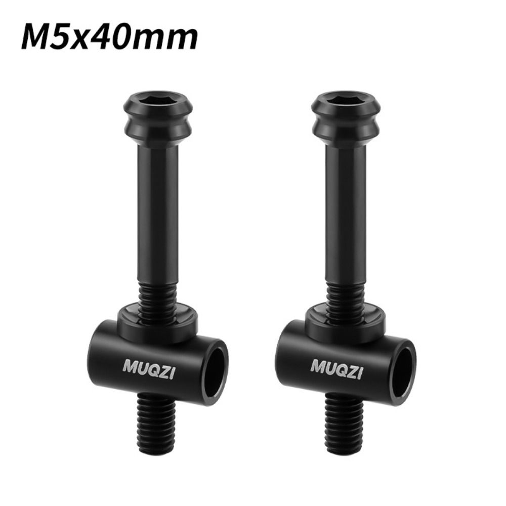 2Pcs TC4 Titanium Alloy Bike Seat Post Bolts M5*30/40MM with Washers Bicycle Saddle Fixed Bolts Durable Colorful
2Pcs TC4 Titanium Alloy Bike Seat Post Bolts M5*30/40MM with Washers Bicycle Saddle Fixed Bolts Durable Colorful