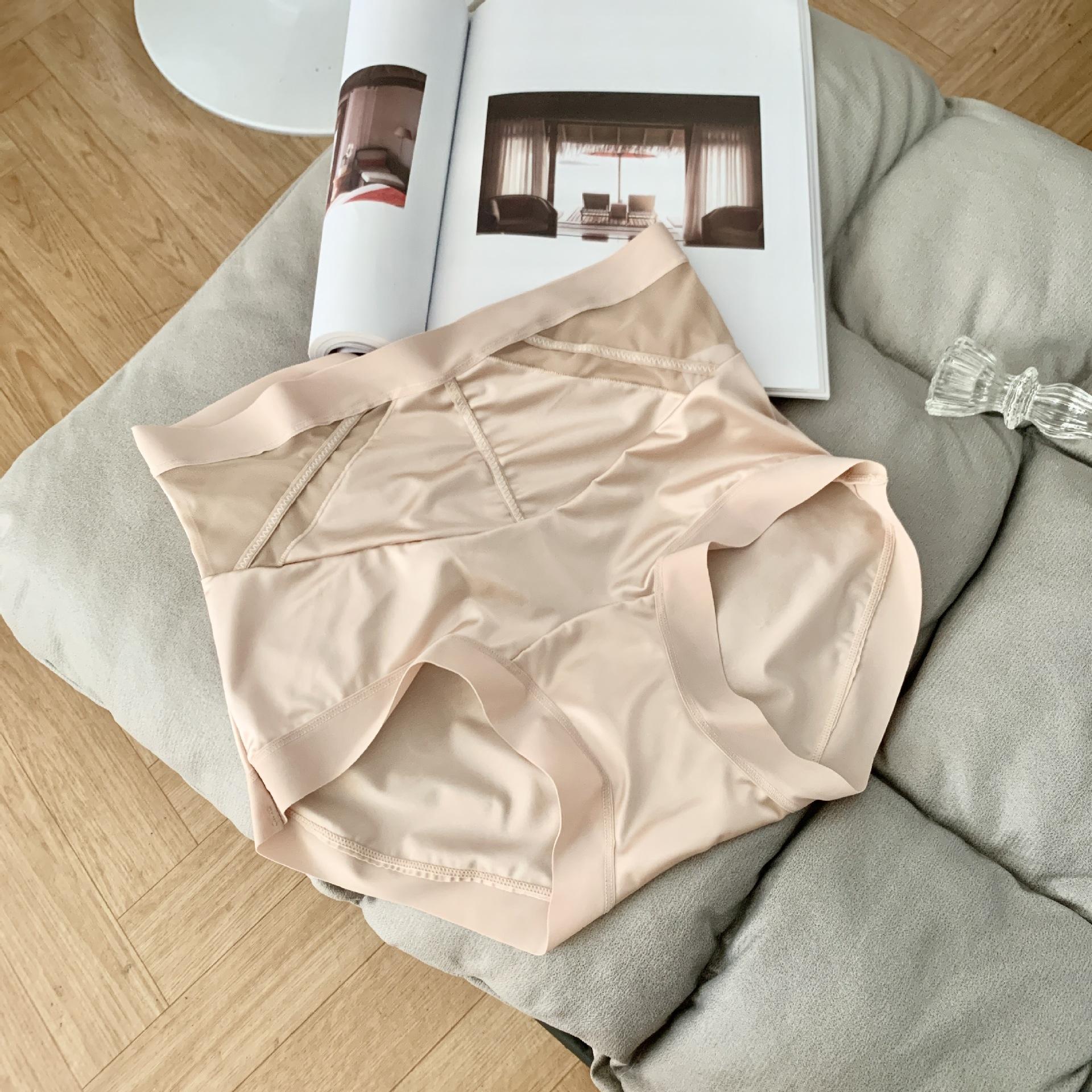 Women s Summer Satin Ice Silk 10A Antibacterial No Trace Abdominal Light Plastic High Waist Triangle Briefs XXL тілесний
Women s Summer Satin Ice Silk 10A Antibacterial No Trace Abdominal Light Plastic High Waist Triangle Briefs XXL тілесний