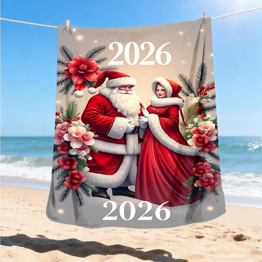 1pc Santa Claus Outdoor Blanket - Soft Flannel Cozy for Travel & Camping - All-Season Warm Bed Cover, Machine Washable yy251229071 75x90cm
1pc Santa Claus Outdoor Blanket - Soft Flannel Cozy for Travel & Camping - All-Season Warm Bed Cover, Machine Washable yy251229071 75x90cm