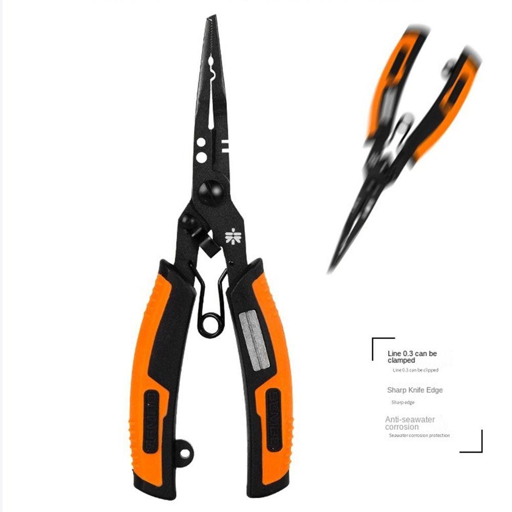 Stainless Steel Cutthroat Fishing Pliers Stainless Steel Fishing Tools Outdoor Activities 1pc 
Stainless Steel Cutthroat Fishing Pliers Stainless Steel Fishing Tools Outdoor Activities 1pc