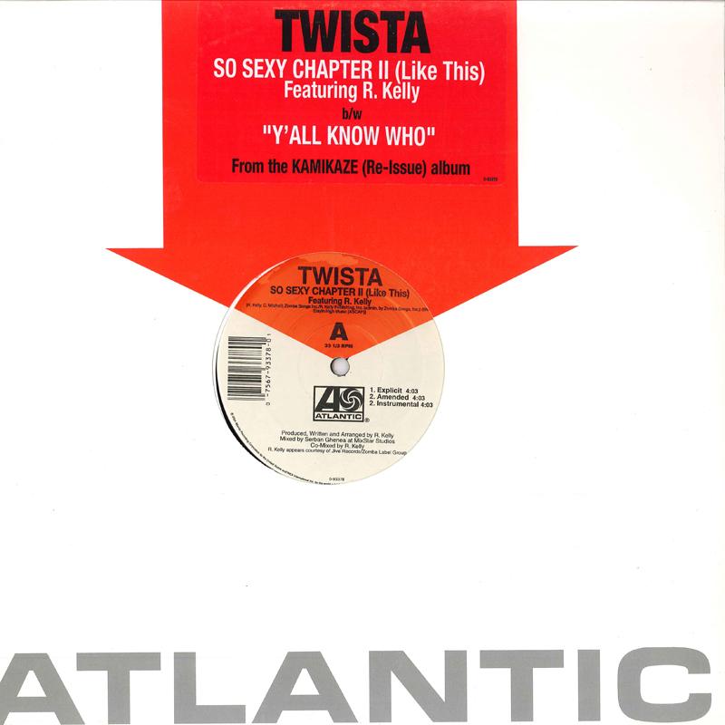 12inch Record TWISTA - So Sexy Chapter Ii (Like This) / Y 093378 ATLANTIC 2004 US Rap & Hip-Hop/R&B Used
12inch Record TWISTA - So Sexy Chapter Ii (Like This) / Y 093378 ATLANTIC 2004 US Rap & Hip-Hop/R&B Used