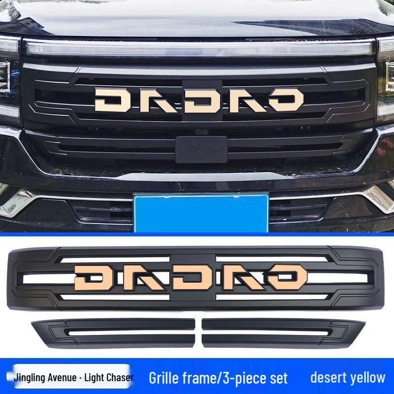 Jiangling Avenue ZhiGuangZhe Grille Frame Black Warrior Exterior Trim Sticker
Jiangling Avenue ZhiGuangZhe Grille Frame Black Warrior Exterior Trim Sticker