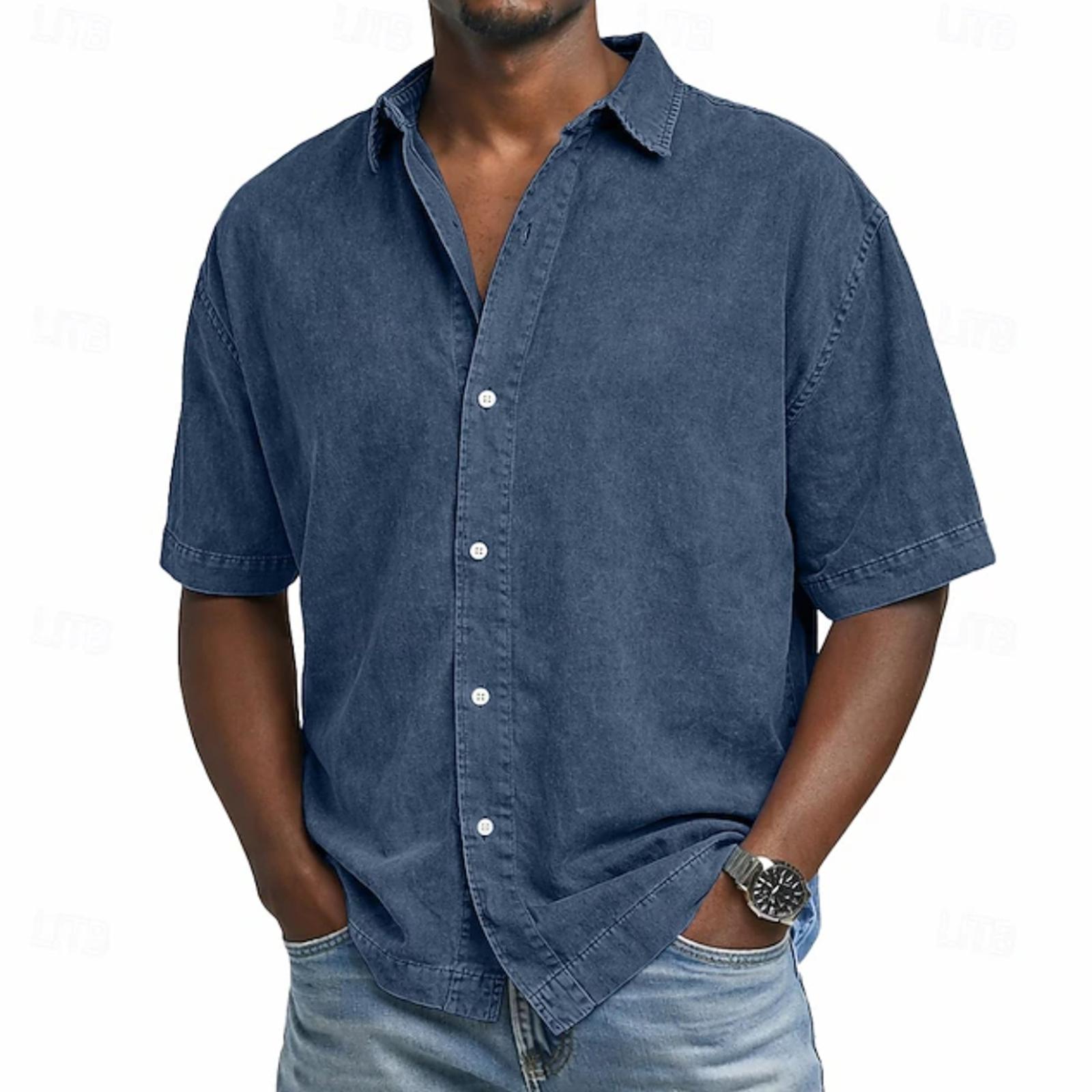 Men s Business City All-Purpose Buttoned Collar Plain Color Shirt XL Темно-синій
Men s Business City All-Purpose Buttoned Collar Plain Color Shirt XL Темно-синій