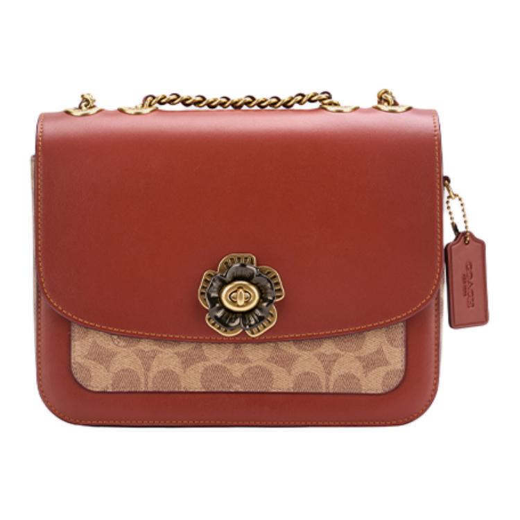 Coach Madison 24 Camellia Logo Turnlock Crossbody Bag Women Bags Brown-Yellow Rust-Red CW455-B4NQ4 Basic Set (Bag+Dust Bag)
Coach Madison 24 Camellia Logo Turnlock Crossbody Bag Women Bags Brown-Yellow Rust-Red CW455-B4NQ4 Basic Set (Bag+Dust Bag)