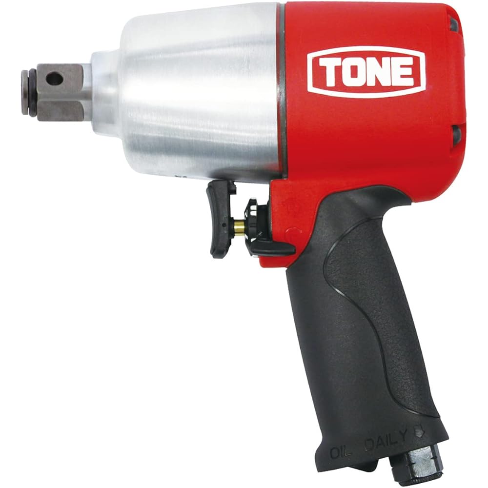 Tone Air Impact Wrench AI6220 19mm Drive 922N·m Red
Tone Air Impact Wrench AI6220 19mm Drive 922N·m Red
