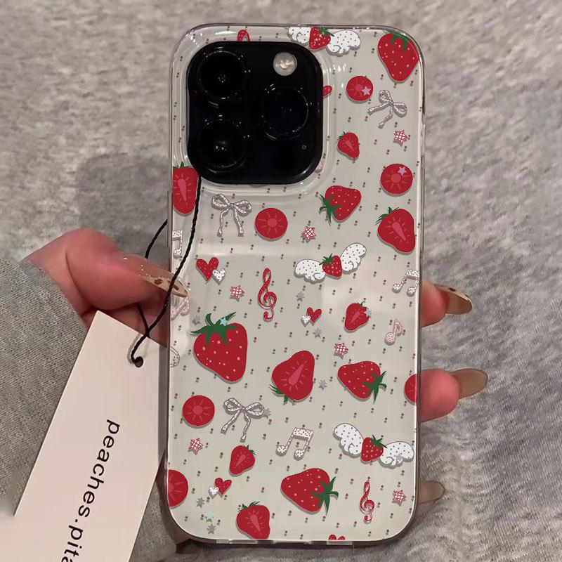 Strawberry Musical Note iPhone Case for 14-17 Pro Max with White IMD Background iPhone XS Max
Strawberry Musical Note iPhone Case for 14-17 Pro Max with White IMD Background iPhone XS Max