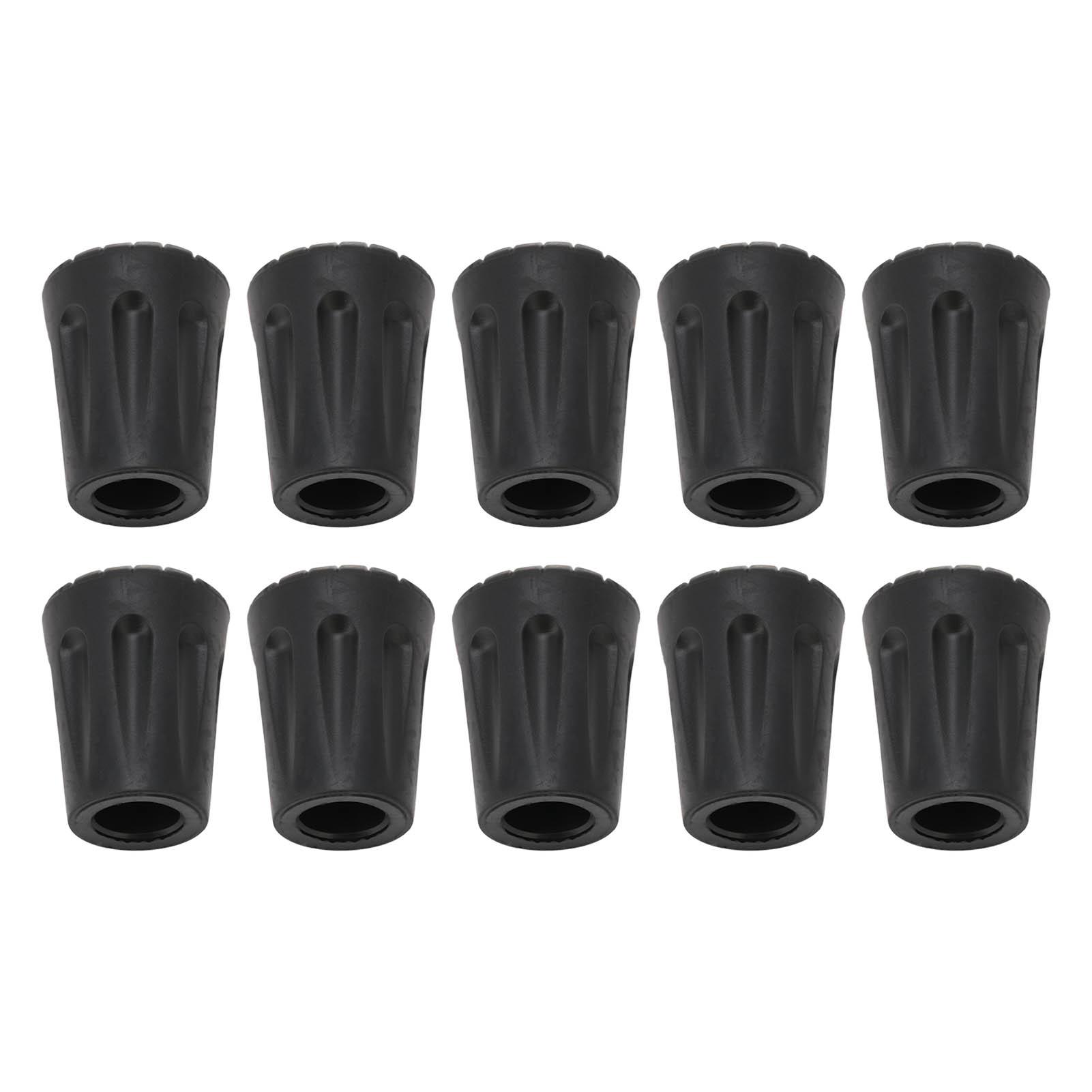 10pcs Walking Pole Rubber Tips Universal Round Head Shock Absorbing Hiking Pole Feet Cover
10pcs Walking Pole Rubber Tips Universal Round Head Shock Absorbing Hiking Pole Feet Cover