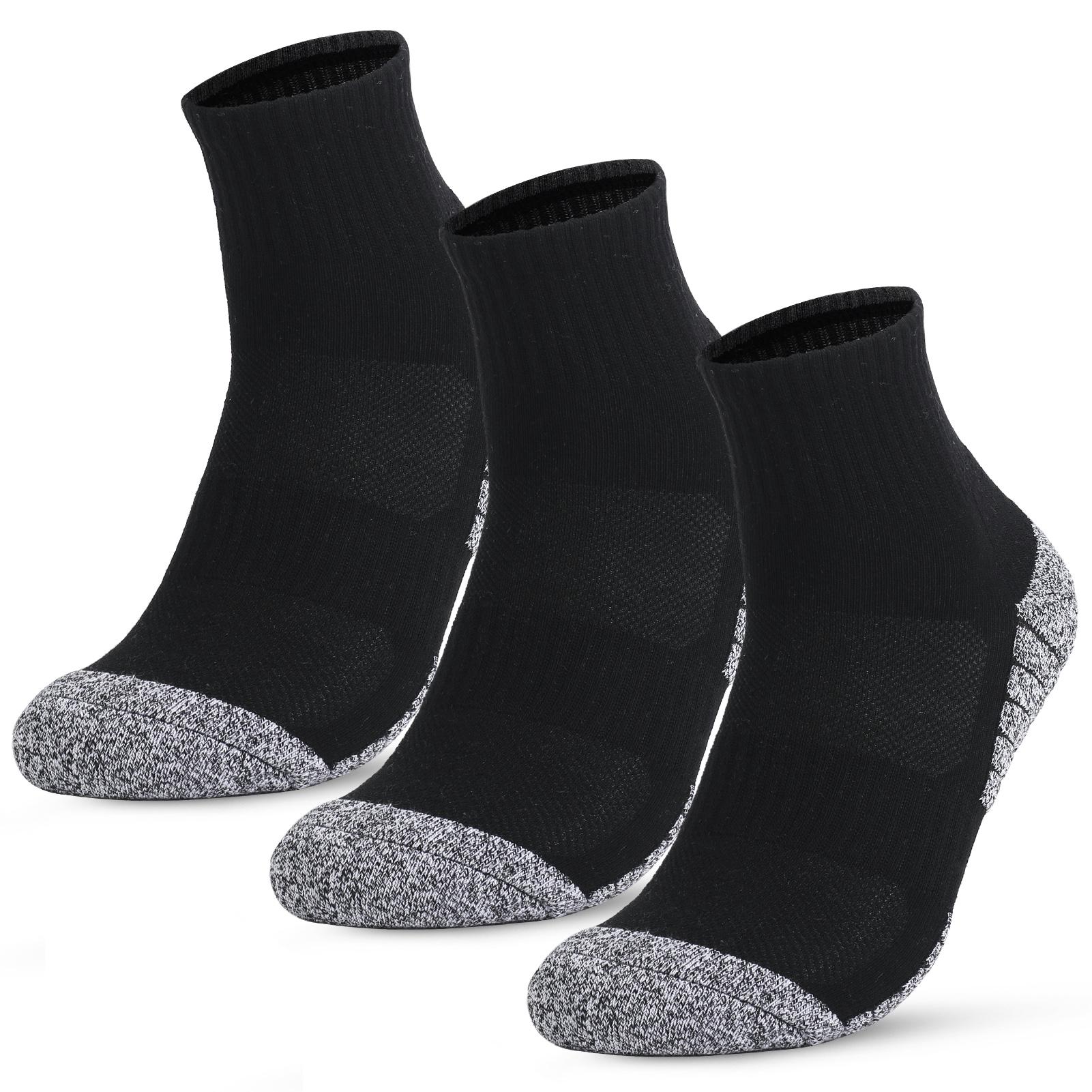 Чоловічі м які шкарпетки для походів, 3 пари, спортивні на відкритому повітрі, повсякденні бавовняні шкарпетки для піших прогулянок, походи, прогулянки M чорний
Чоловічі м які шкарпетки для походів, 3 пари, спортивні на відкритому повітрі, повсякденні бавовняні шкарпетки для піших прогулянок, походи, прогулянки M чорний