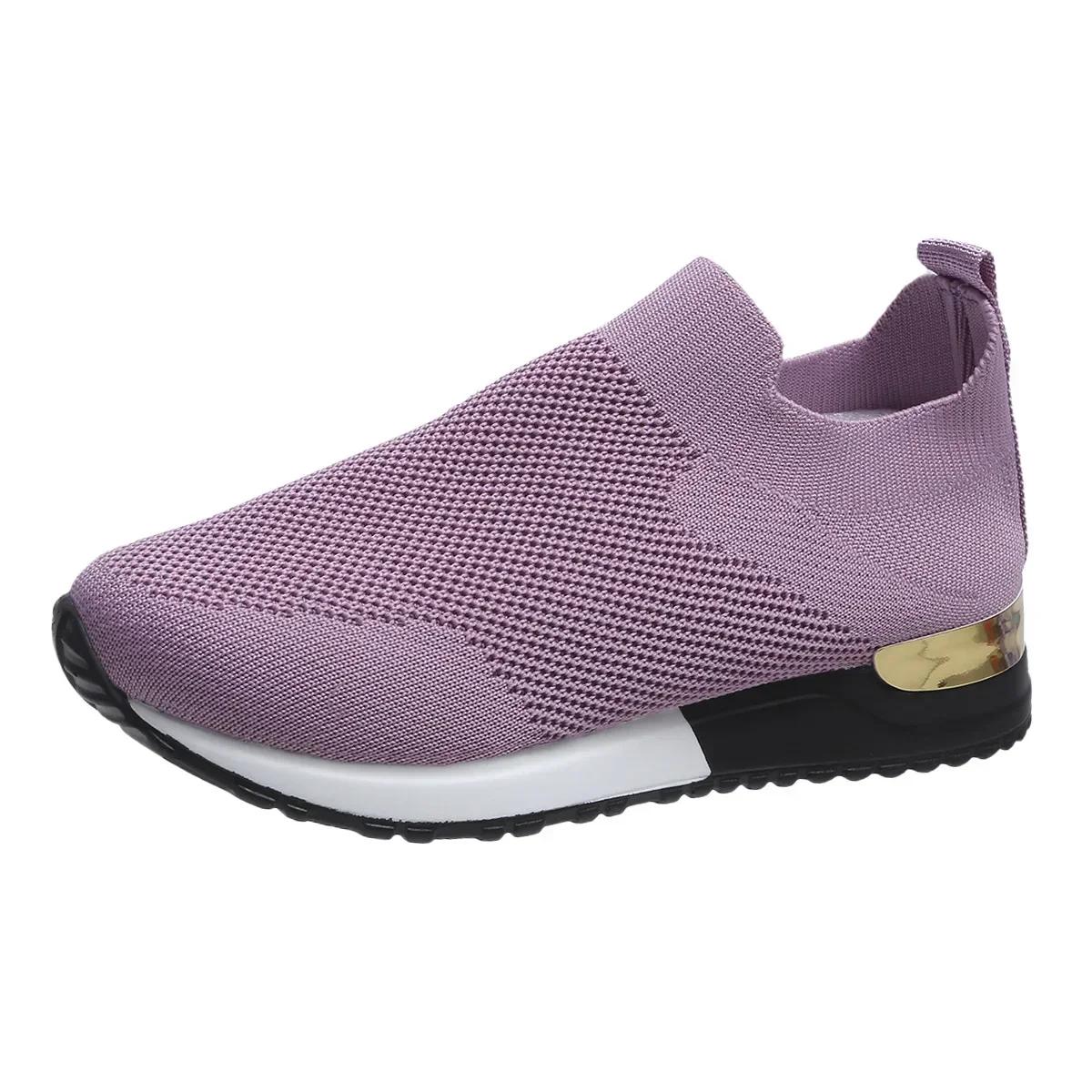 Fashion Weave Mesh Shoes for Women Fashion Mujer Sneakers Spring Summer Slip on Ladies Platform Socks Shoes Light Vulcanized Shoes 42 фиолетовый
Fashion Weave Mesh Shoes for Women Fashion Mujer Sneakers Spring Summer Slip on Ladies Platform Socks Shoes Light Vulcanized Shoes 42 фиолетовый