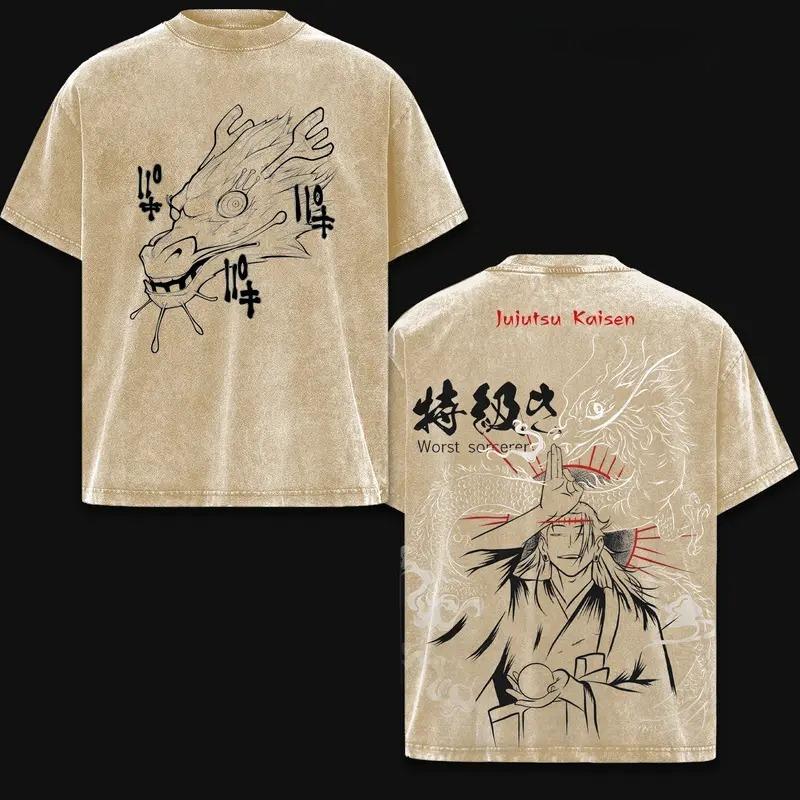 Geto Suguru Jujutsu Kaisen Anime Clothing Men Women Oversized T-shirts Casual Washed T Shirt Vintage Cotton Tshirt Harajuku Tops XXL коричневий
Geto Suguru Jujutsu Kaisen Anime Clothing Men Women Oversized T-shirts Casual Washed T Shirt Vintage Cotton Tshirt Harajuku Tops XXL коричневий