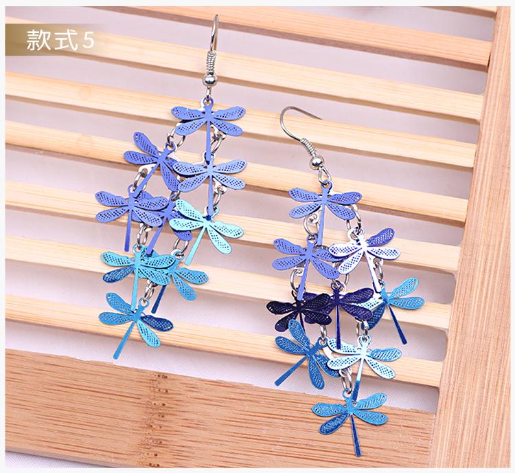 Multilayer Cute Colorful Dragonfly Bohemian Drop Dangle Earrings For Women Vintage Long Boho Fashion Zircon Female Girl Gift
Multilayer Cute Colorful Dragonfly Bohemian Drop Dangle Earrings For Women Vintage Long Boho Fashion Zircon Female Girl Gift