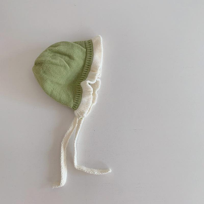 Autumn and winter baby lace wool hat girl baby toddler sweet bucket hat princess ear protector knitted hat average size
Autumn and winter baby lace wool hat girl baby toddler sweet bucket hat princess ear protector knitted hat average size