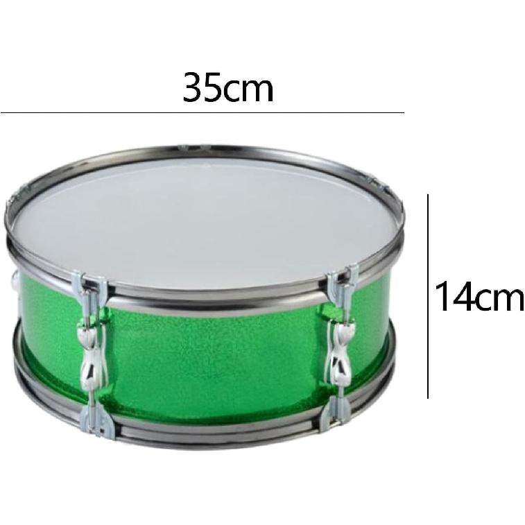 13inch Snare Drum Musical Instruments Professional Lightweight with Practice Gloves Percussion Instrument Music Drums for Children Beginners, Green Green Monophonic
13inch Snare Drum Musical Instruments Professional Lightweight with Practice Gloves Percussion Instrument Music Drums for Children Beginners, Green Green Monophonic