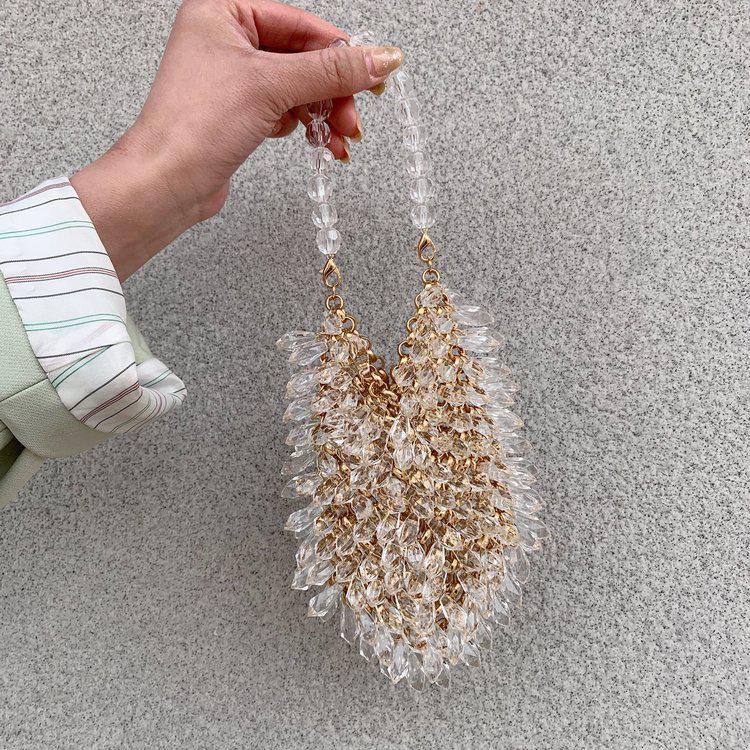 Beaded Handbag Sweet Bride s Handbag Fashion Dinner Bag Banquet Bag Women s Shoulder Bag золотой
Beaded Handbag Sweet Bride s Handbag Fashion Dinner Bag Banquet Bag Women s Shoulder Bag золотой