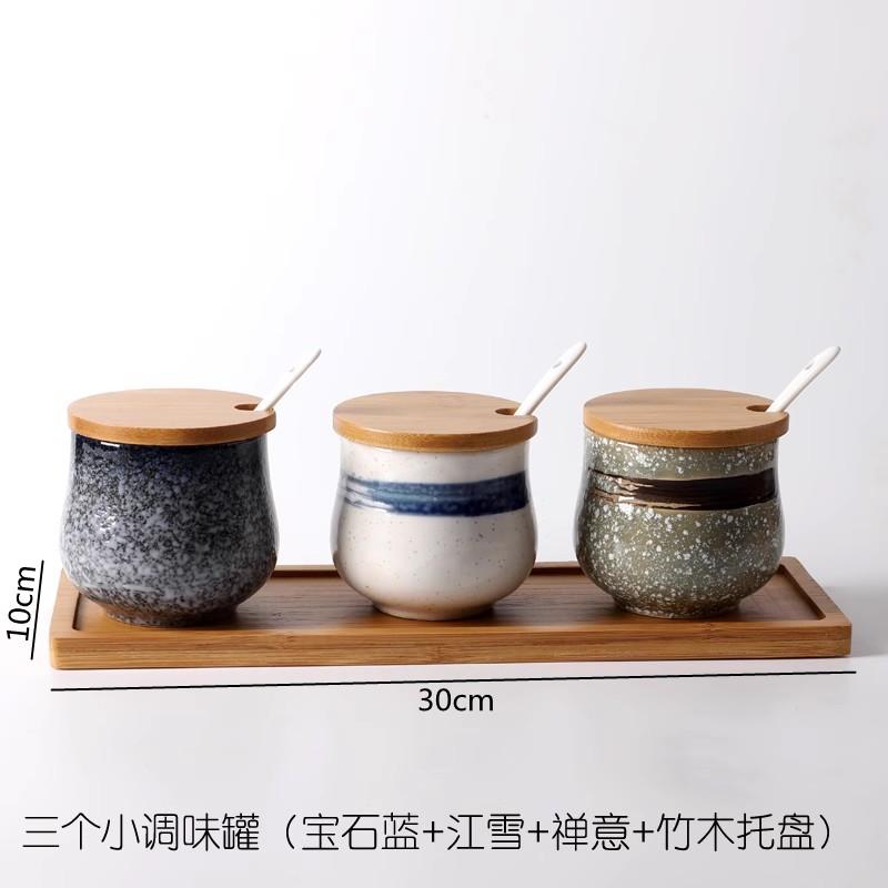 Ceramic Seasoning Jar, Bamboo Lid, Spice Jar with Spoon, Spice Storage Box, Salt and Pepper, Kitchen Storage Container
Ceramic Seasoning Jar, Bamboo Lid, Spice Jar with Spoon, Spice Storage Box, Salt and Pepper, Kitchen Storage Container