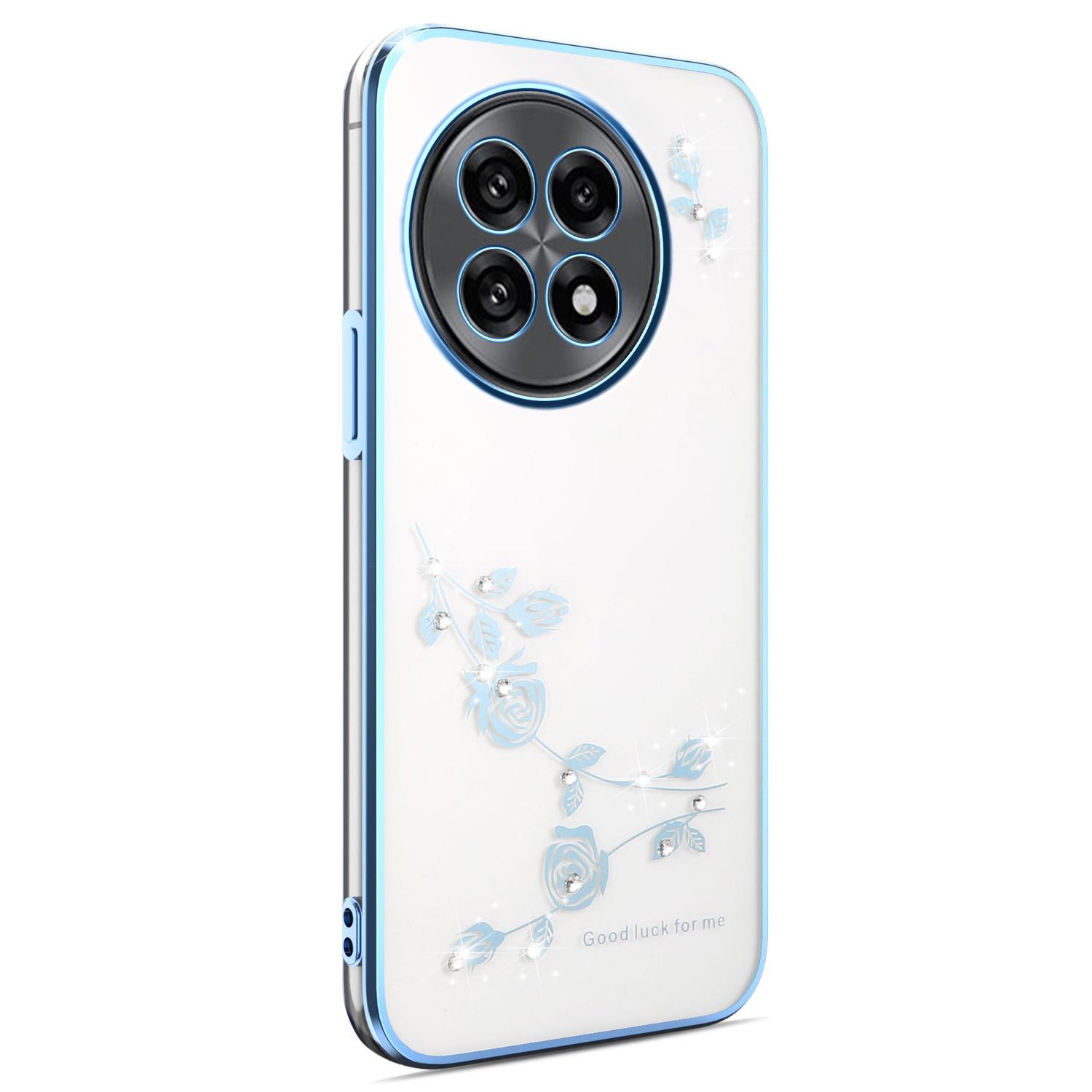 KADEM Чехол для OnePlus 13R 5G/Ace 5 5G/Ace 5 Pro 5G Декор из цветов и страз Гальванизированный ТПУ чехол для телефона Blue
KADEM Чехол для OnePlus 13R 5G/Ace 5 5G/Ace 5 Pro 5G Декор из цветов и страз Гальванизированный ТПУ чехол для телефона Blue