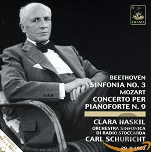 CD SCHURICH, HASKIL; SOCCARDA RADIO - Mozart:Piano Con 9/Beethoven 9 URN22211 URANIA Italy Classical Used
CD SCHURICH, HASKIL; SOCCARDA RADIO - Mozart:Piano Con 9/Beethoven 9 URN22211 URANIA Italy Classical Used