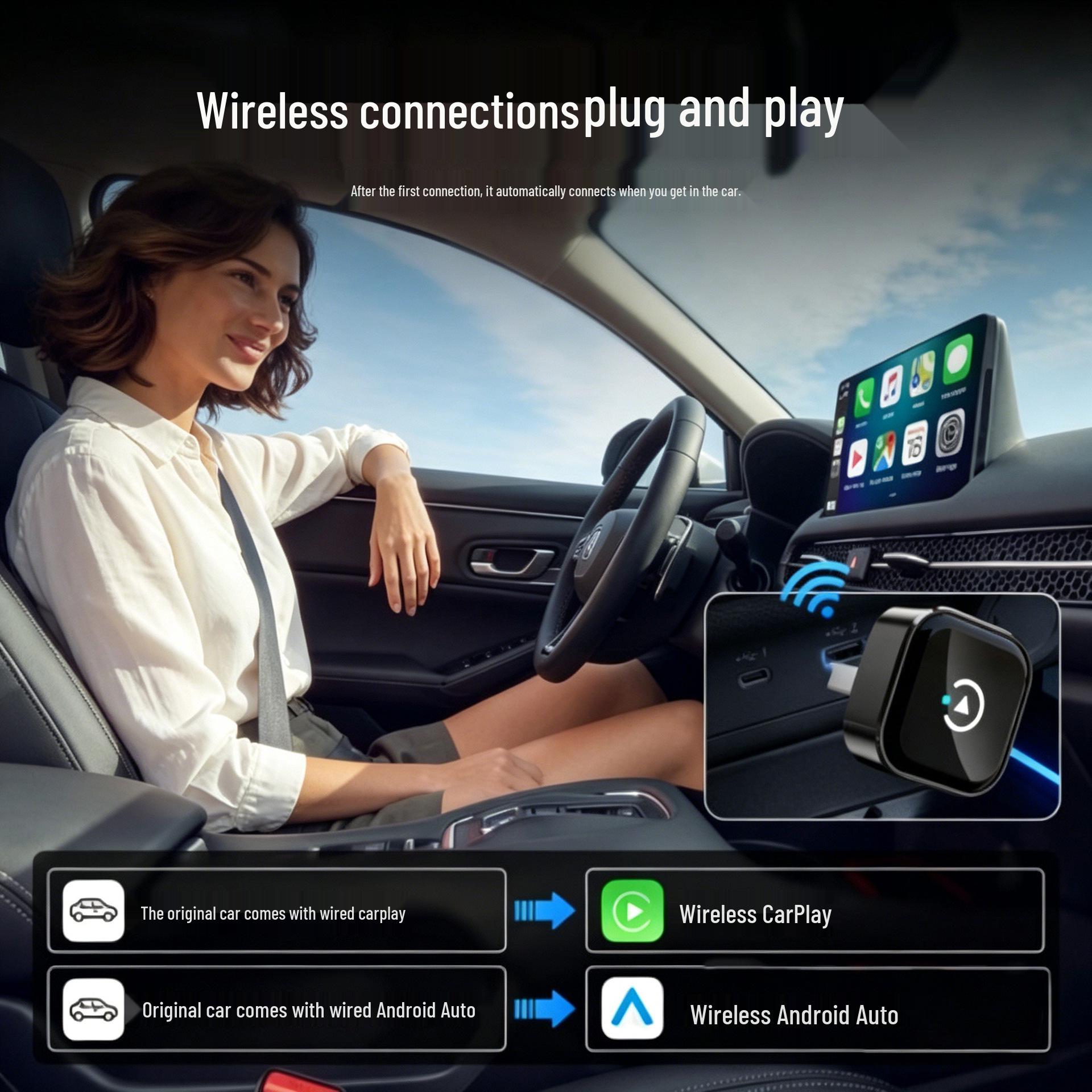 Умный адаптер-экран 2-в-1 для беспроводного CarPlay и Android Auto - Plug-and-Play, Без потерь, Гарантия 1 год
Умный адаптер-экран 2-в-1 для беспроводного CarPlay и Android Auto - Plug-and-Play, Без потерь, Гарантия 1 год