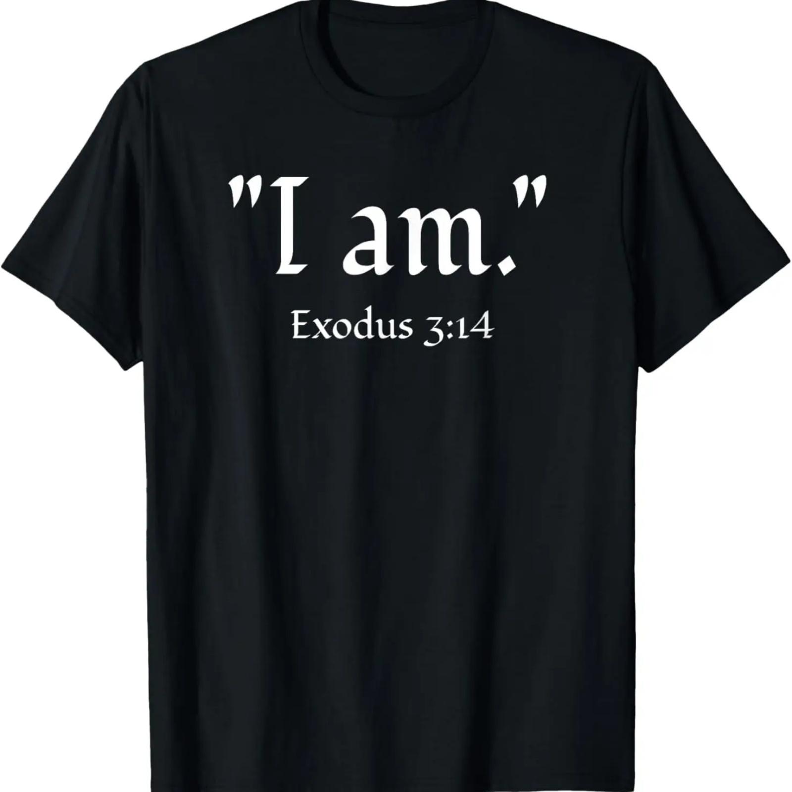 I Am Exodus 3_14 Christian T-Shirt XXXXXL чёрный
I Am Exodus 3_14 Christian T-Shirt XXXXXL чёрный