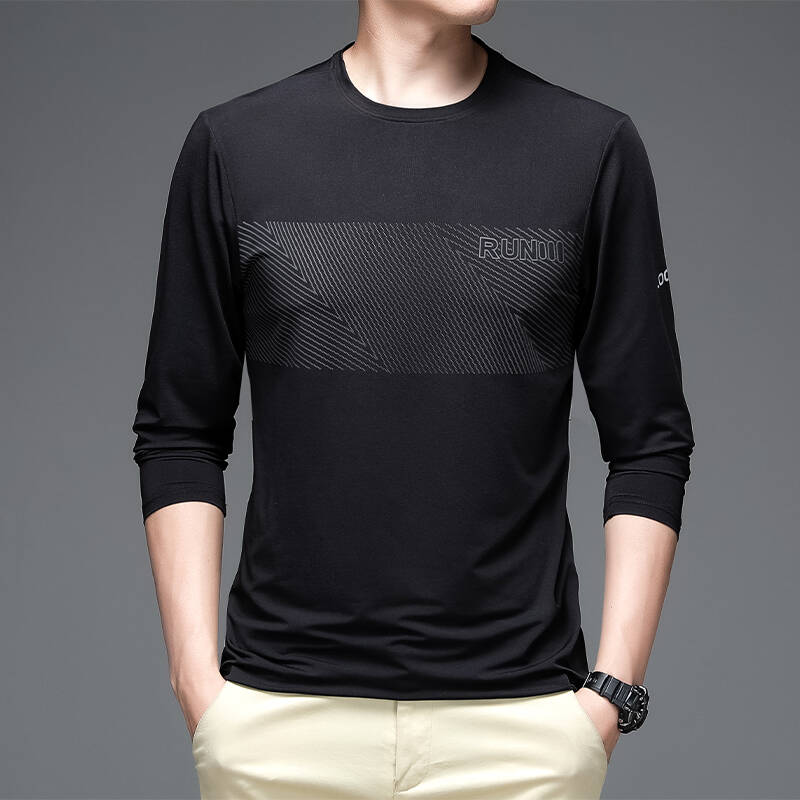 Autumn New Fast Drying Ice Silk Long Sleeved Round Neck T-shirt for Men Casual Sports Elastic Pure Cotton Fitness Outdoor Top 3XL білий
Autumn New Fast Drying Ice Silk Long Sleeved Round Neck T-shirt for Men Casual Sports Elastic Pure Cotton Fitness Outdoor Top 3XL білий