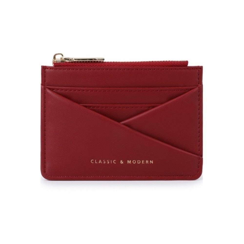 Korean Style Short Wallet Solid Color Coin Purse Portable PU Leather Card Holder Men красный
Korean Style Short Wallet Solid Color Coin Purse Portable PU Leather Card Holder Men красный