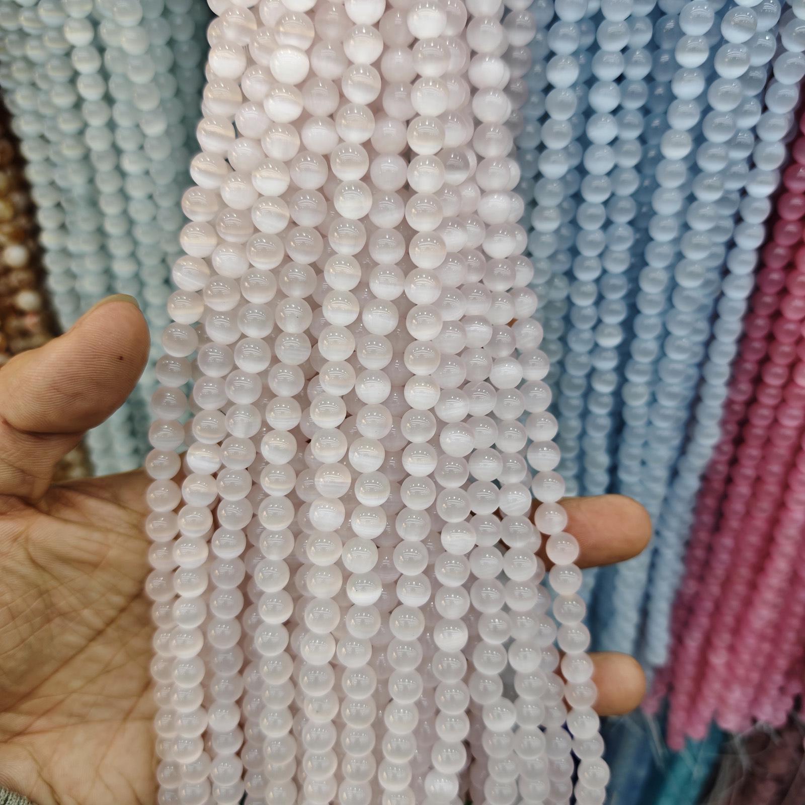 8mm Cat s Eye Round Loose Beads for DIY Jewelry Making 8mm ~47 beads
8mm Cat s Eye Round Loose Beads for DIY Jewelry Making 8mm ~47 beads