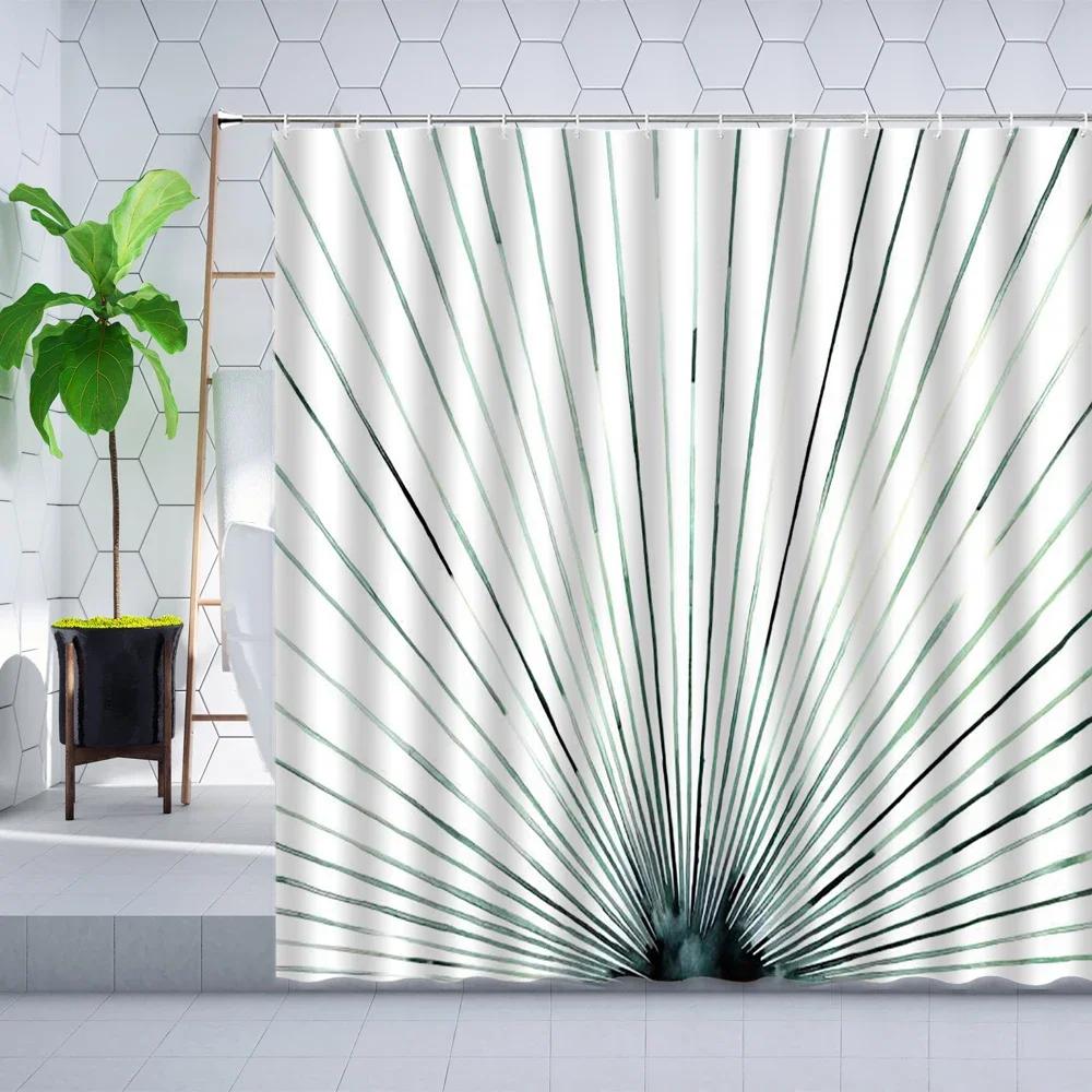 Abstract Art Shower Curtain, Modern Sun & Leaf Designs, Waterproof For Stylish Bathroom Decor, Enhance Home Aesthetic W60H190(CM)-1 Pcs
Abstract Art Shower Curtain, Modern Sun & Leaf Designs, Waterproof For Stylish Bathroom Decor, Enhance Home Aesthetic W60H190(CM)-1 Pcs