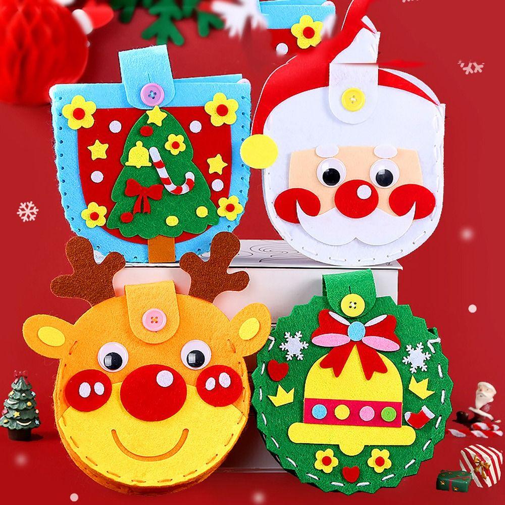 Handicraft Toys DIY Material Christmas Candy Bag Storage Bucket Gift Basket Christmas Decoration
Handicraft Toys DIY Material Christmas Candy Bag Storage Bucket Gift Basket Christmas Decoration