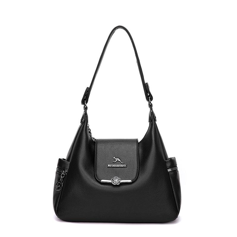 Trendy Large-Capacity Solid Color Handbag: Versatile High-End Crossbody Shoulder Bag чорний
Trendy Large-Capacity Solid Color Handbag: Versatile High-End Crossbody Shoulder Bag чорний